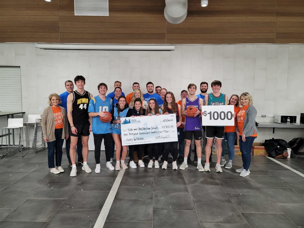 Marion County Bank raises nearly $7,000 for Pella, Pella Christian Activities - Vimarsana News