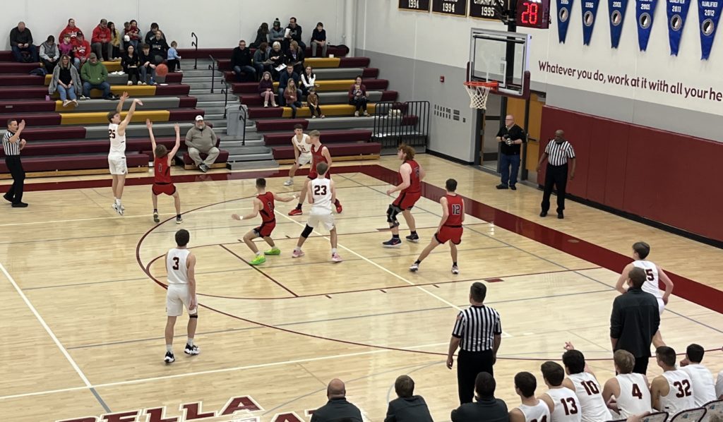 Three Points Barrage Leads P.C. Past Cardinal - Vimarsana News
