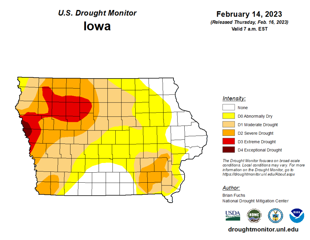 Climate Outlook Shows Promise in Improving Iowa's Drought | KNIA KRLS Radio - Vimarsana News