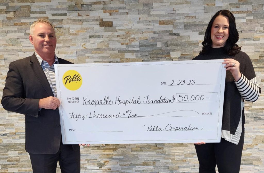 Pella Corporation Gives $50,000 to Knoxville Hospital & Clinics' Expansion | KNIA KRLS Radio - Vimarsana News