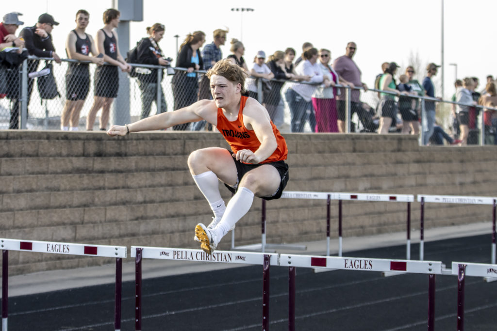 Pleasantville Track Teams compete at Pella Christian - Vimarsana News