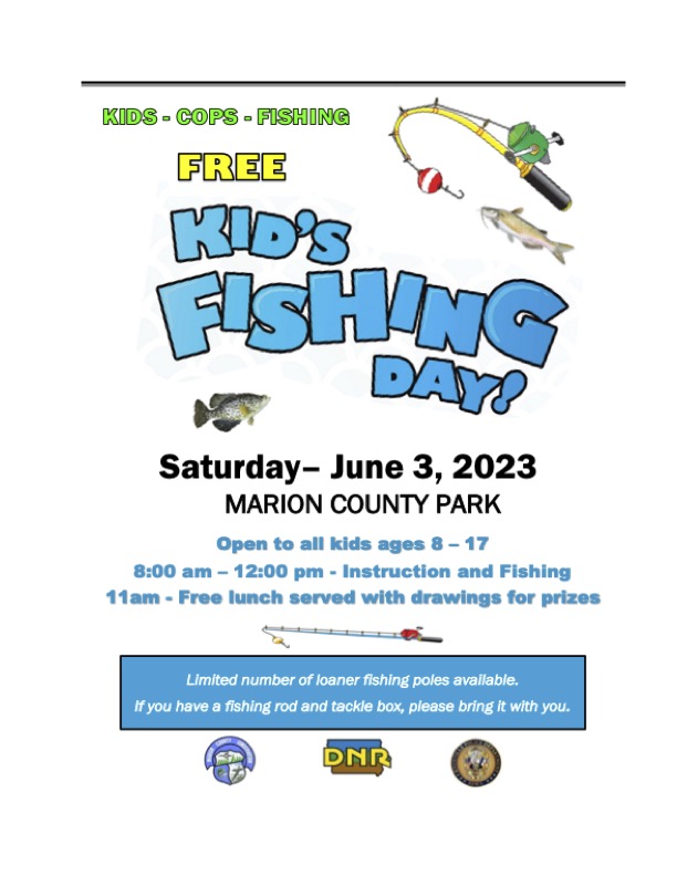 Free Kids Fishing Day KNIA KRLS Radio The One to Count On