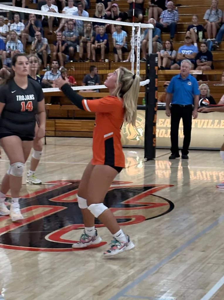 Emily Roe is Leading the West Central Conference in Digs - Vimarsana News