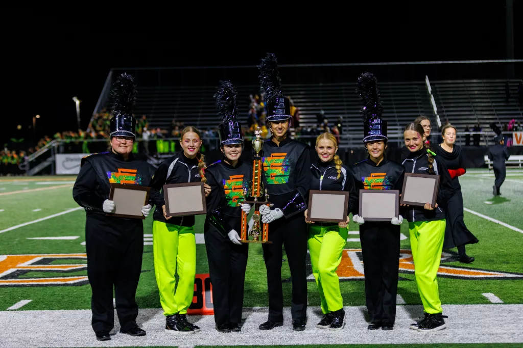 Marching Dutch Tops in Iowa at Valleyfest Showdown; Other Area Bands Perform - Vimarsana News