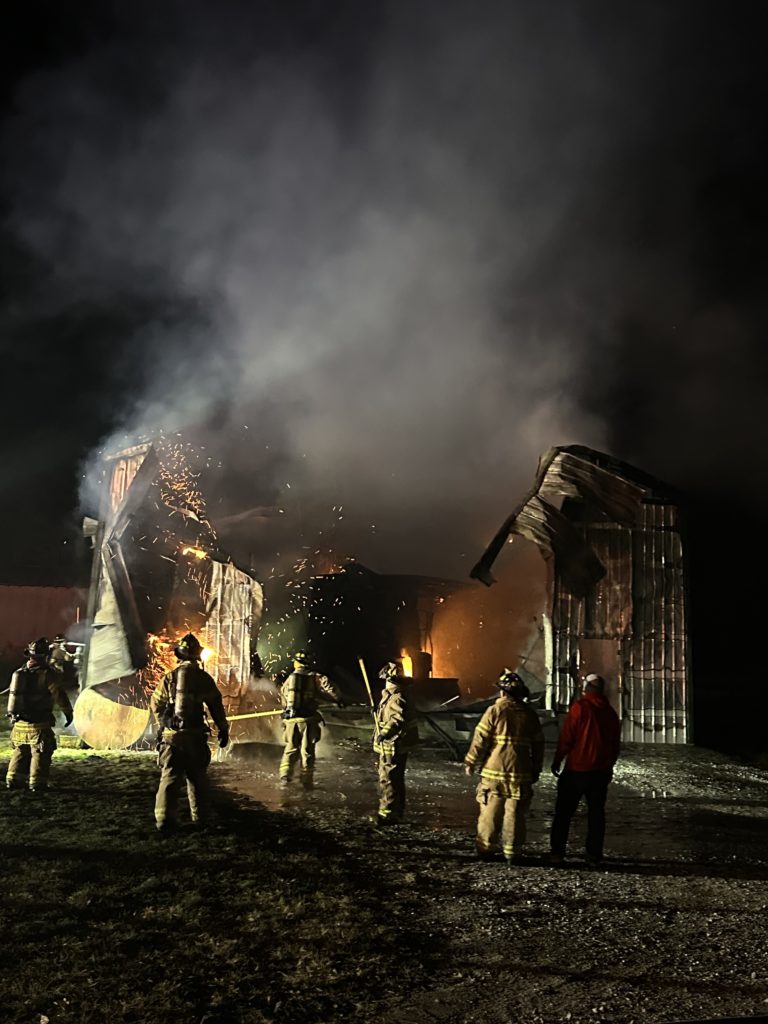 Multitude of Fire Crews Respond to Structure Fire in Rural Attica Late Last Night - Vimarsana News