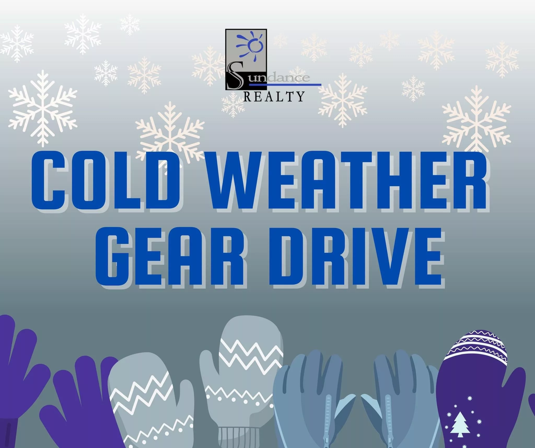 Winter Weather Gear drive happening now for our students