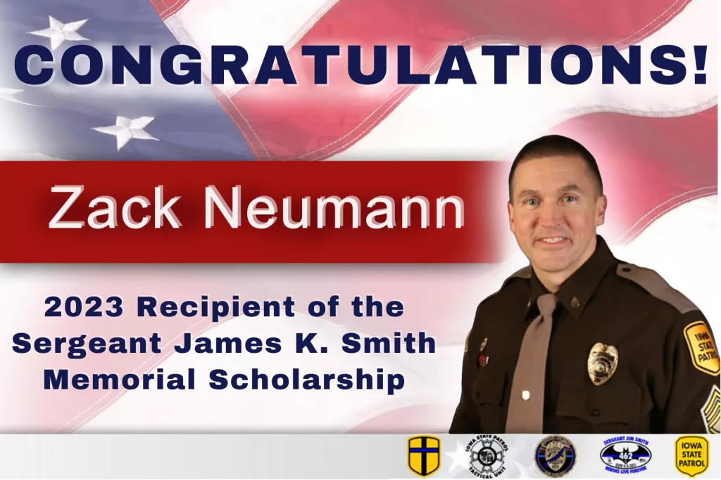 Pella High Graduate Receives Memorial Scholarship for Fallen Trooper - Vimarsana News