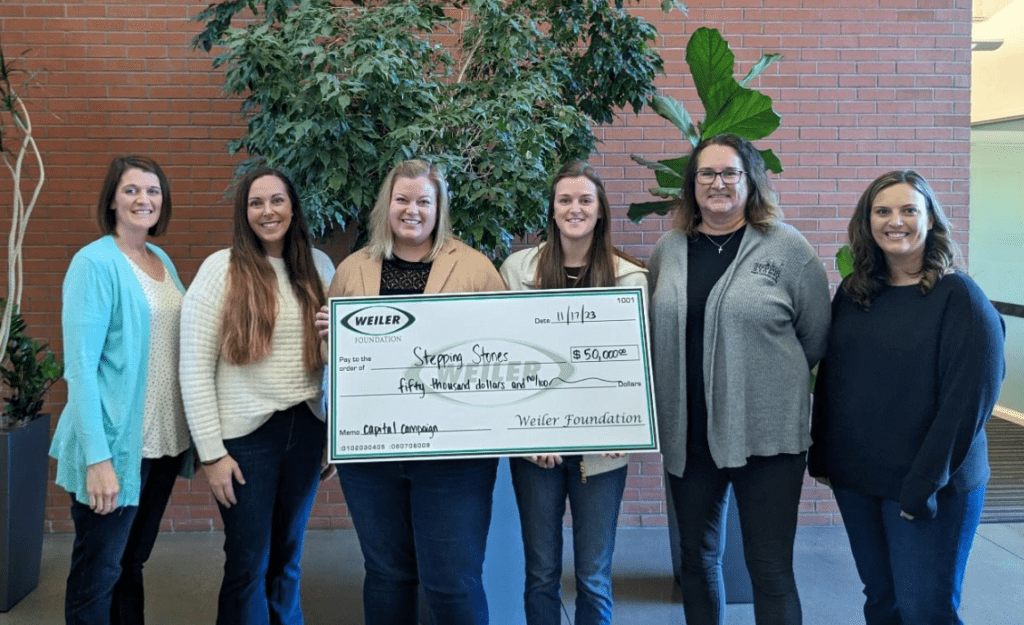 Weiler Foundation Donates $50,000 to Stepping Stones - Vimarsana News