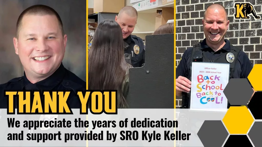 Knoxville Community School District Sends off Sergeant Kyle Keller After Last Day in SRO Position - Vimarsana News