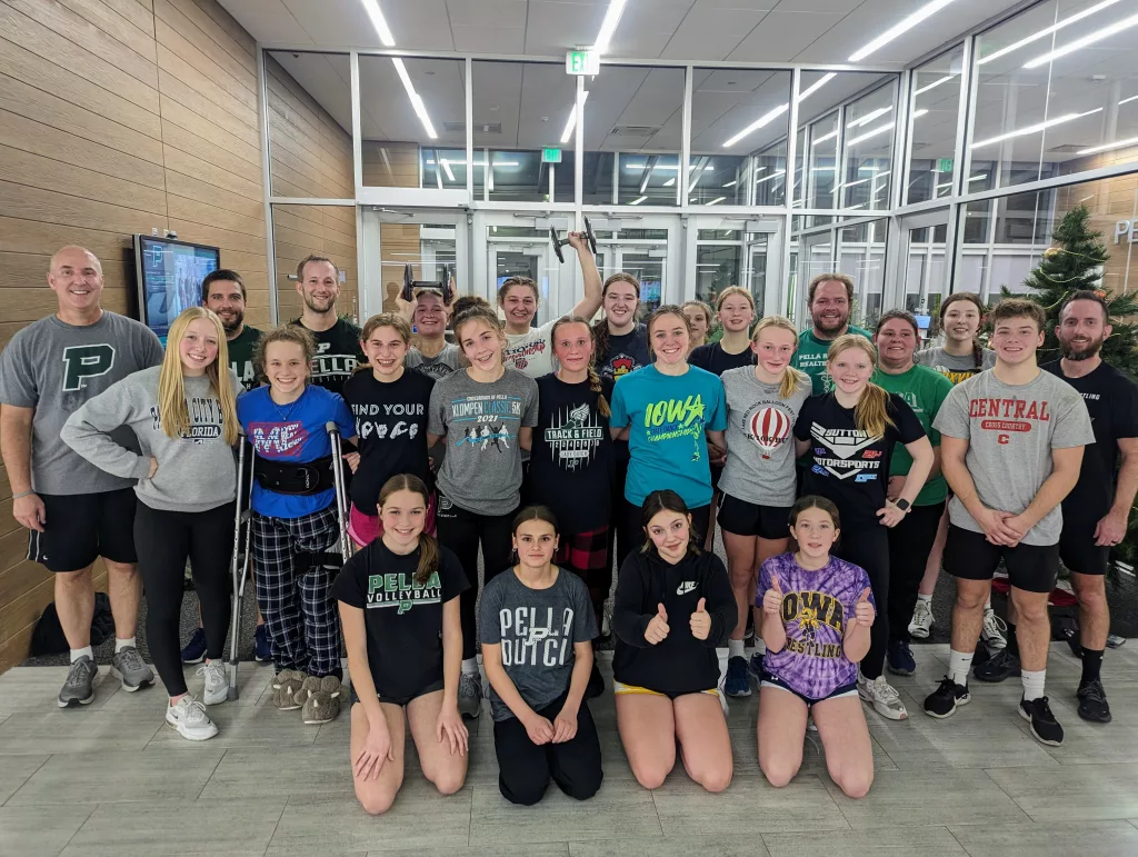 Administrators, Coaches, and Trainer Participate in Pella Girls Wrestling Fundraiser - Vimarsana News