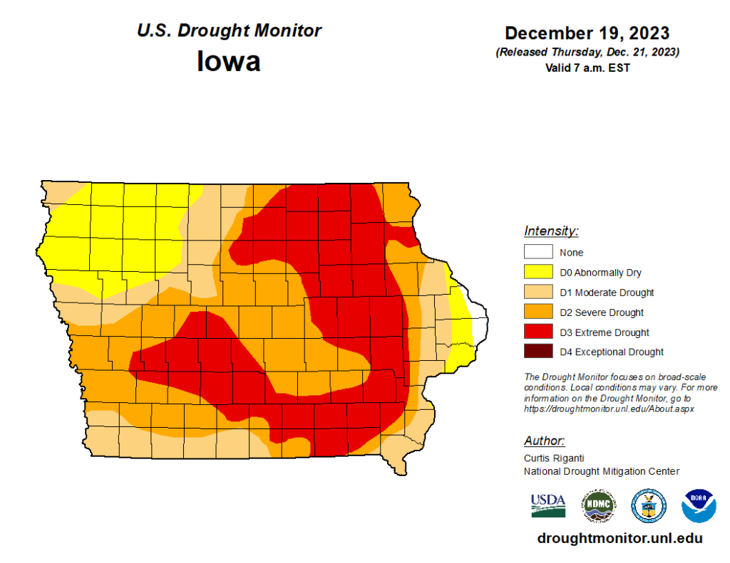 Extreme Drought Spreading Locally in Latest Update - Vimarsana News