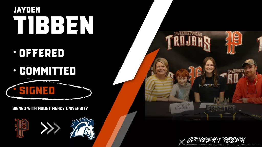 Pleasantville's Jayden Tibben will Continue Volleyball Career at Mount Mercy University | KNIA KRLS Radio - Vimarsana News