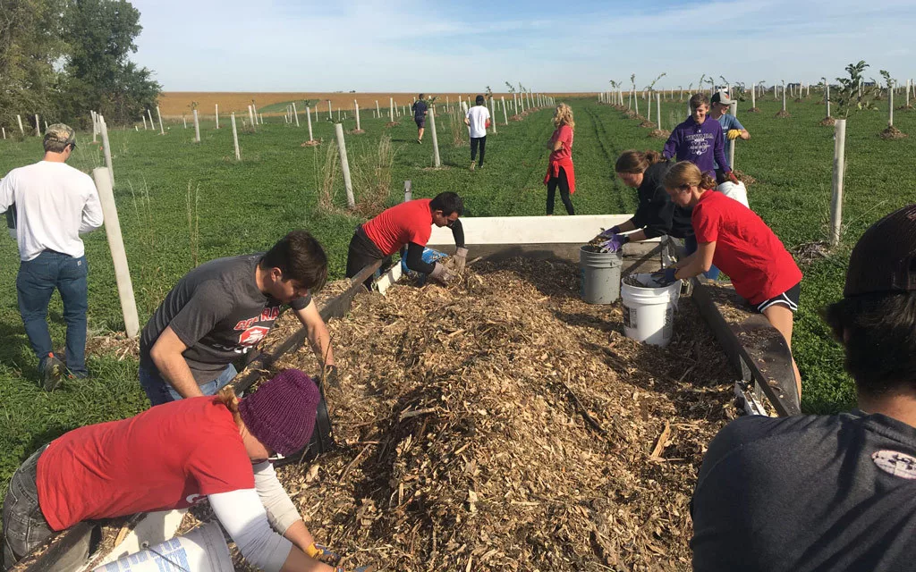 central-college-service-day-field