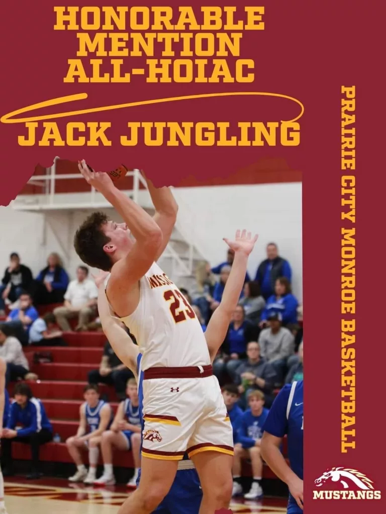 PCM Senior Jack Jungling Receives Honorable Mention All-Conference Honors - Vimarsana News