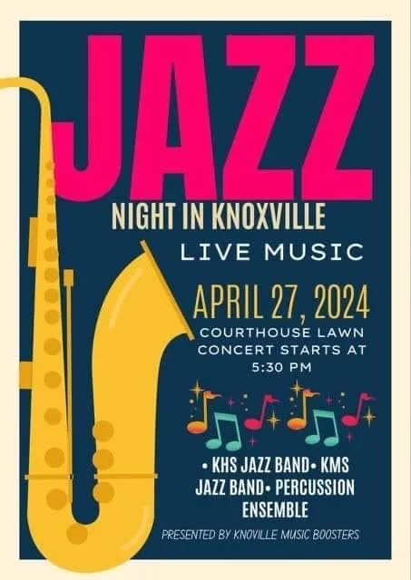 Knoxville Music Boosters Holding a Jazz Night on the Square | KNIA KRLS Radio