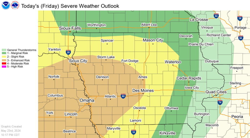 Early Morning Severe Weather Threat Increasing Friday - Vimarsana News
