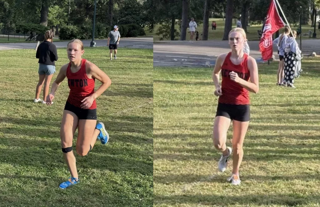 Today’s Lely Radio Sports Page – Newton Cross Country Runners Bella Winter and Audrey Muckler – September 26th, 2024