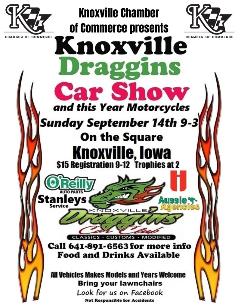 Knoxville Draggins Car Show Happening Next Month - KNIA KRLS Radio - The One to Count On