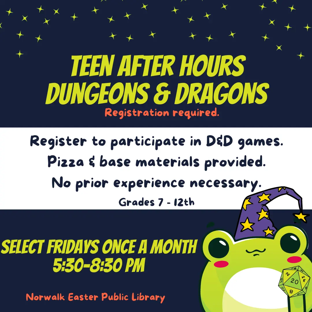 Teen After Hours Dungeons and Dragons