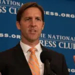 Senator Ben Sasse speaks to a luncheon at the National Press Club Washington^ DC/United States - October 31^ 2018