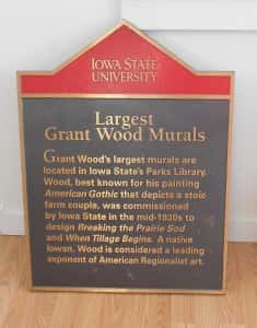 Example of what plaques will look like