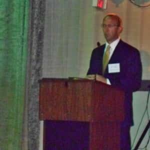 State Rep. Chip Baltimore spoke in favor of the casino