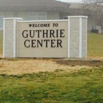 Guthrie Center Sign