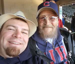 Picture of Josh (left) and Tim (right) Lundahl. Photo courtesy of HCI Hospice