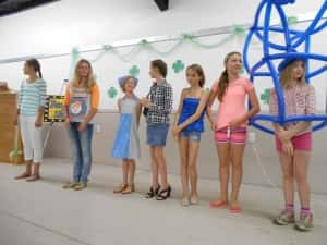 4-H Fashion Show Participants