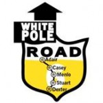 white pole road logo