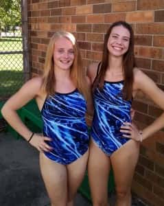 Haley Vaughn and Haileigh Kenyon had strong performances last night.