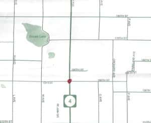 Accident north of Jefferson