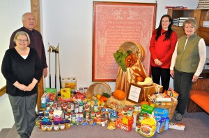 David Pedersen, Pam Mentzer,  Teresa Lansman and Teresa Chesler (picture courtesy of Trinity Lutheran Church)