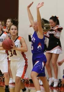 Emma Olejniczak and 4th ranked Perry will look to tighten the defense on 3rd ranked Carlisle and 20 point scorer Kaleigh Haus.