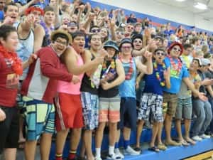 The Jays Nest was rocking Tuesday night at the Pavilion following Perry's Raccoon River Conference Championship victory.