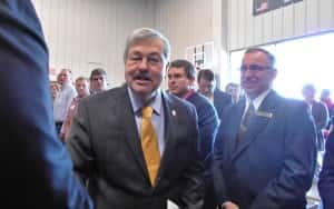 Branstad at AAI in Jefferson in 2014