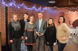 Business Improvement Award winners - Adel Family Dentistry (Photo courtesy of the Adel Partners Chamber of Commerce)