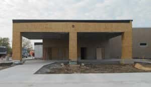 Front entrance of ER