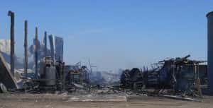 Workshop, where the fire is believed to have started