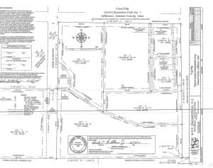 Lot layout for business park