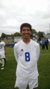 Perry senior Oscar Chavez has been one of the vocal leaders for Perry this season.