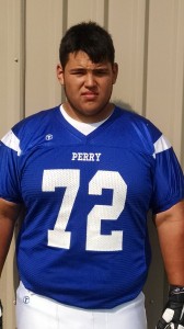 Joe Olvera will look to control the middle of the Perry defense once again this year.