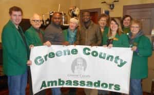 Ambassadors with visitor's from Africa in February