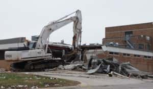 Demolition of Public Health Building-April 2014