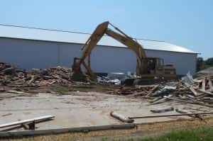 Sheep Building demolition pic 2