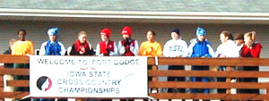 This year's state cross country meet will take place in Fort Dodge on Halloween. 