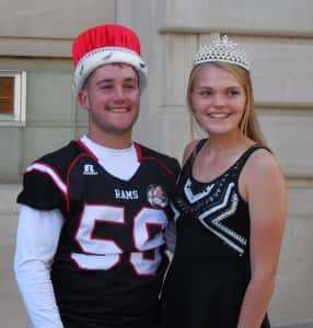 2015 GC Homecoming King and Queen