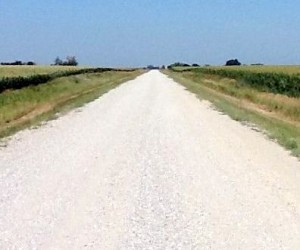 gravel road