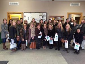 ISU students from February visit. Photo courtesy of Jefferson Matters