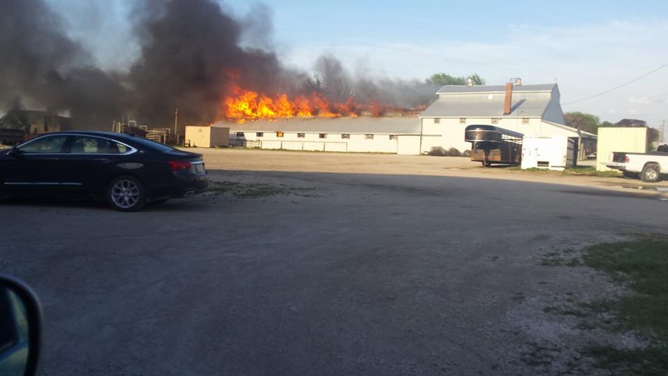 Stuart Sale Barn Fire Caused By Juvenile With Cigarette Lighter